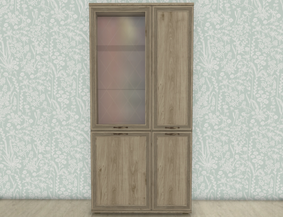 Шкафы двухстворчатые, Модульная система Карина Шкаф ШК-1072