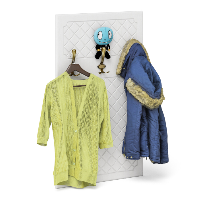 Прихожие, Две обувницы с сиденьем зеркалом и вешалкой П-6 МДФ фрезеровка ромб