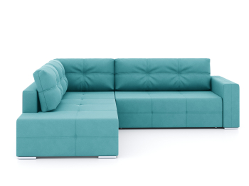 Диван-кровать угловой Леос НПБ, велюр