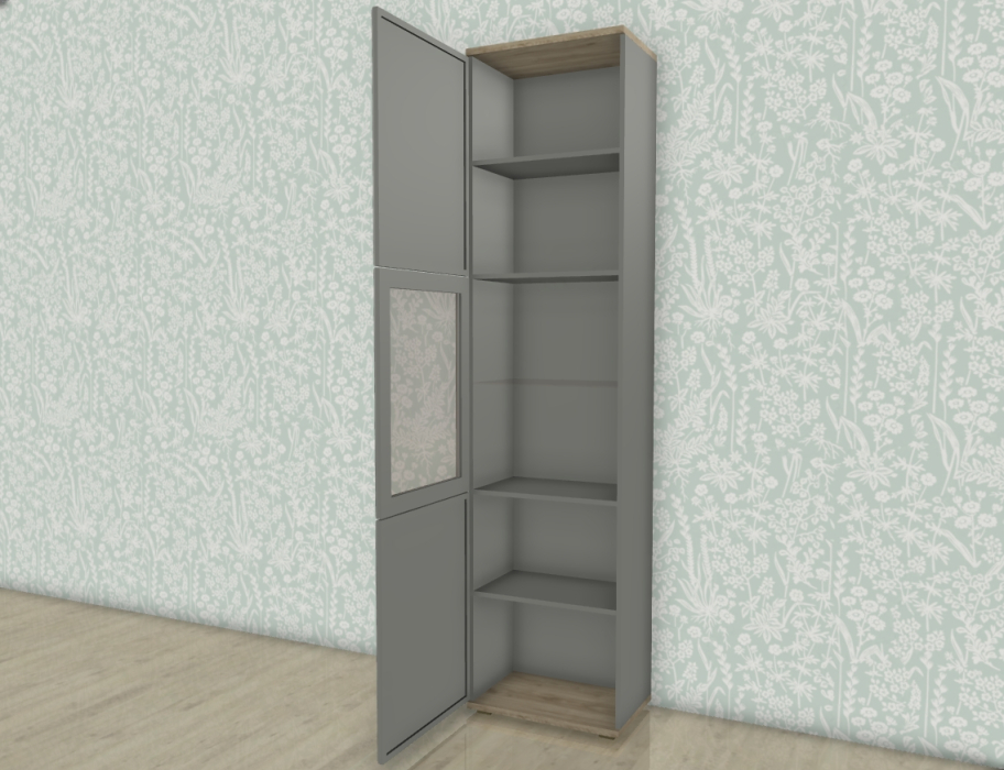 Шкафы одностворчатые, Модульная система Карина Шкаф ШК-1050