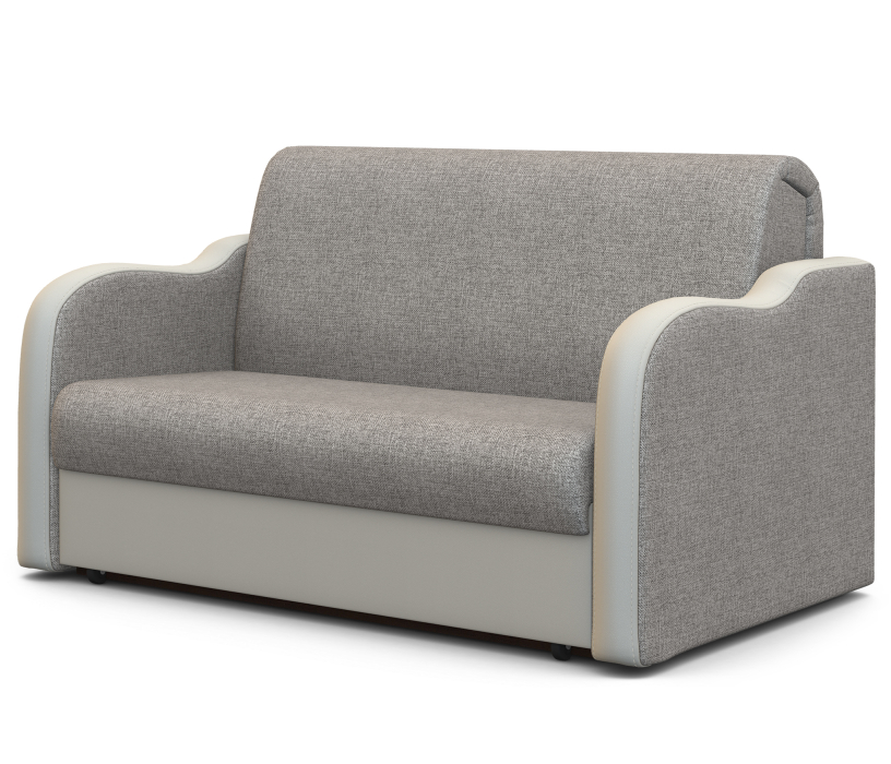 Диваны кровати со спальным местом, Диван-кровать Коломбо 100 экокожа/рогожка