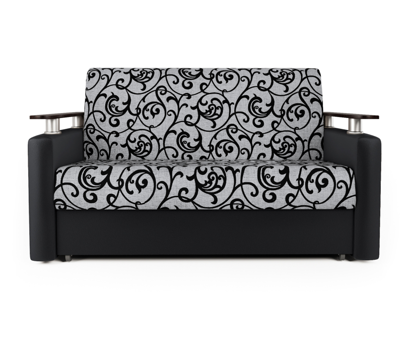 Диваны с ящиком для белья, Диван-кровать Шарм 100, экокожа/шенилл