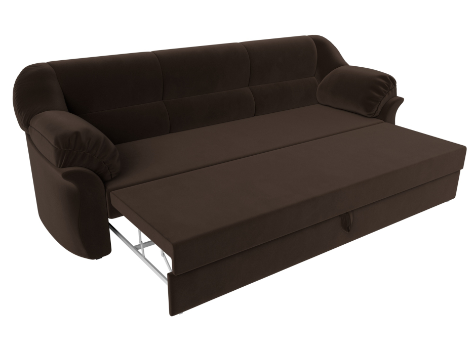 Диваны кровати со спальным местом, Диван прямой Карнелла, микровельвет