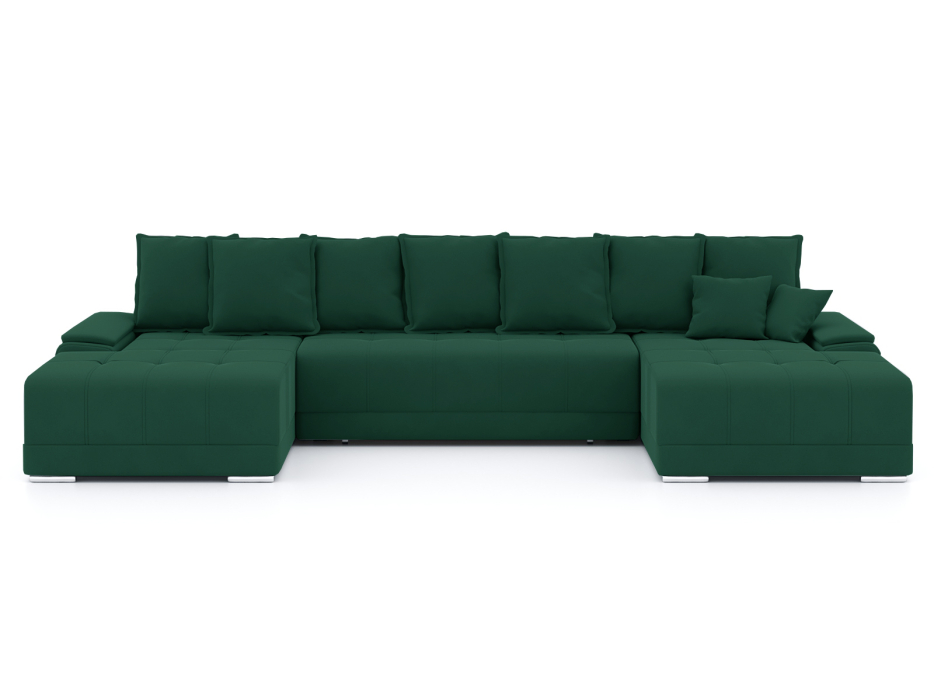 Диваны еврокнижки, Диван-кровать П-образный Нордвикс, велюр