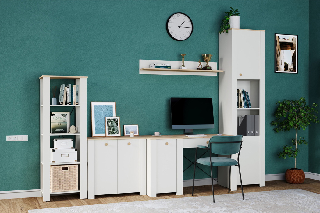 Шкафы пеналы, Шкаф торцевой Джастин 16.306