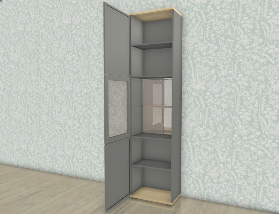 Шкафы одностворчатые, Модульная система Карина Шкаф ШК-1050