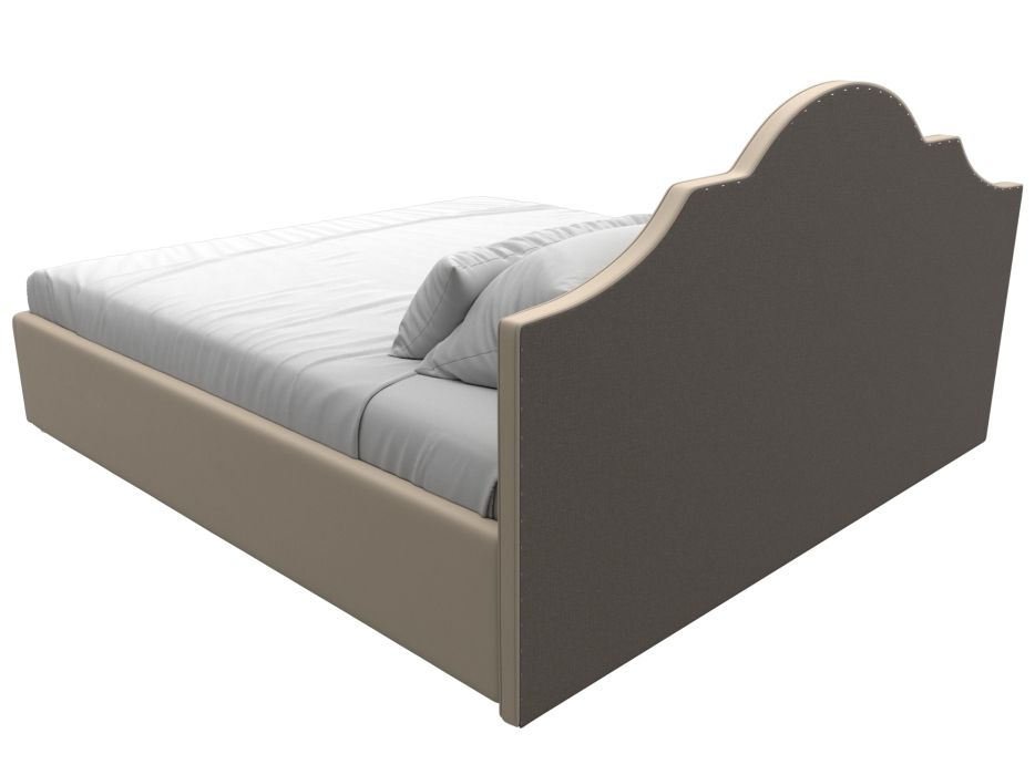 Мягкая кровать, Кровать интерьерная Афина 180, экокожа