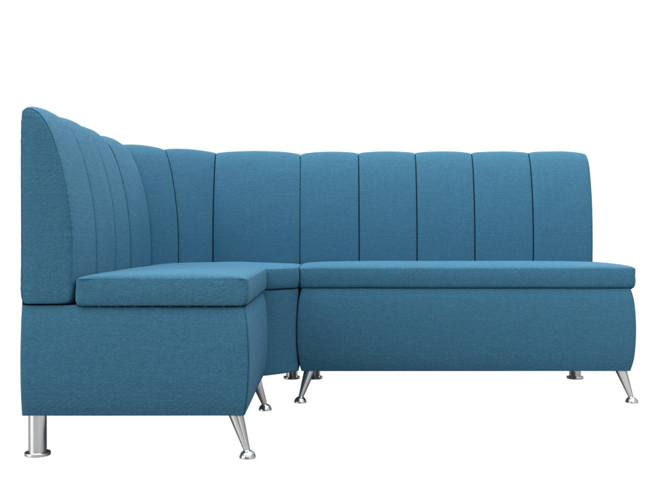 Диваны угловые кухонные, Диван кухонный угловой Кантри левый угол, рогожка Амур