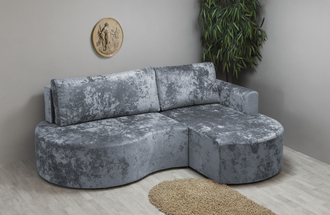 Диваны угловые в гостиную, Мягкий угол "Каир" (Левый)