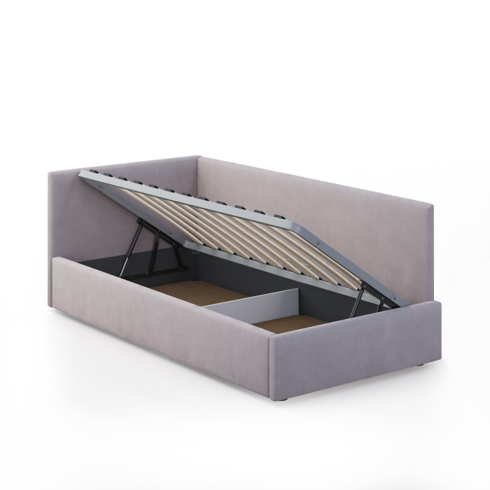 Кровати с мягким изголовьем, Кровать односпальная Меркурий-2, 80х200