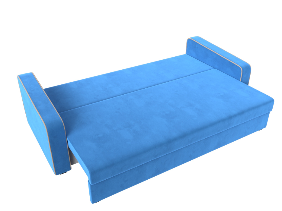 Диваны еврокнижки, Прямой диван Лига-009, велюр