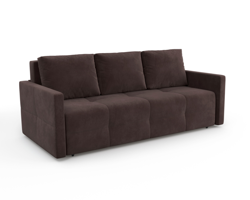 Диваны еврокнижки, Диван прямой еврокнижка Марсель №2 (Велюр)