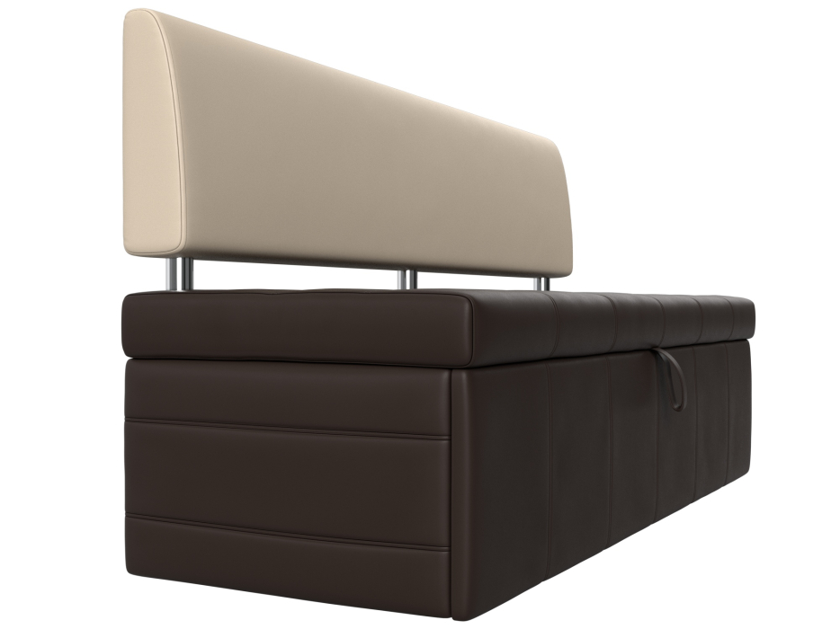 Диваны прямые кухонные, Кухонный прямой диван Стоун, экокожа