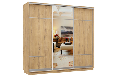 Шкаф-купе Премьер Лайт 59 (08;11;08) трехдверный