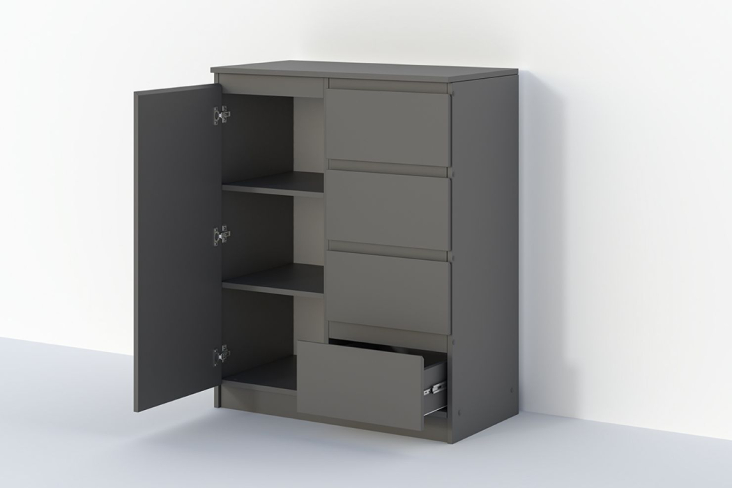 Комоды, Комод 1-ств./Ящики КЭТ-1