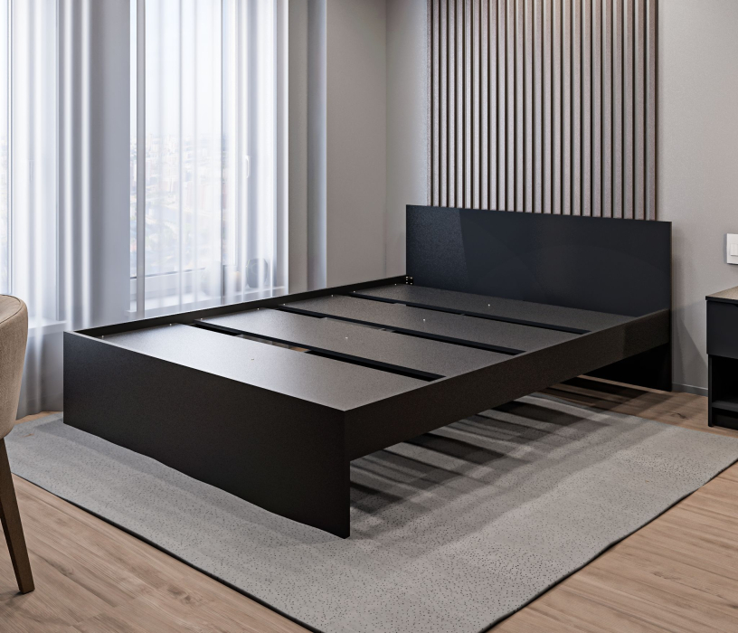 Кровати 160 см, Кровать (1600) Бруклин СБ-3354