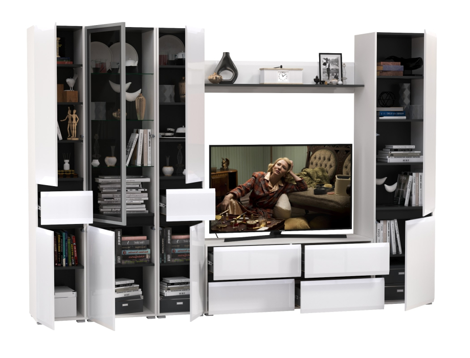 Стенки для гостиной, Сидней Комплектация № 59