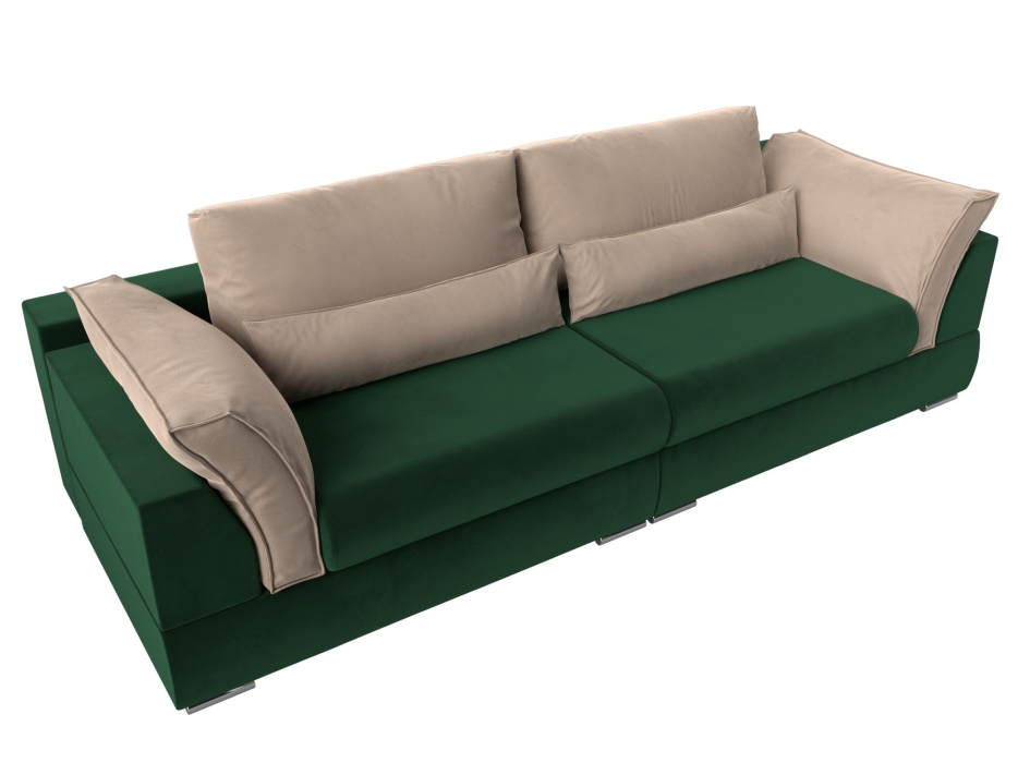 Диваны с ящиком для белья, Прямой диван Пекин, велюр