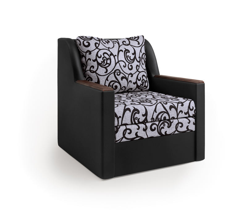 Кресла-кровати, Кресло-кровать Соло,шенилл/ экокожа