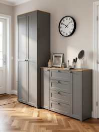 Шкаф для прихожей и большой комод Остин