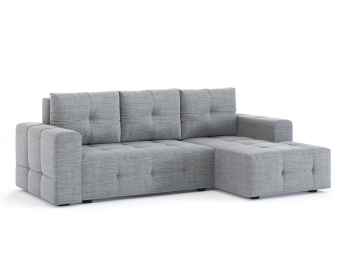 Диван-кровать угловой Прадо, еврокнижка, рогожка Люкс