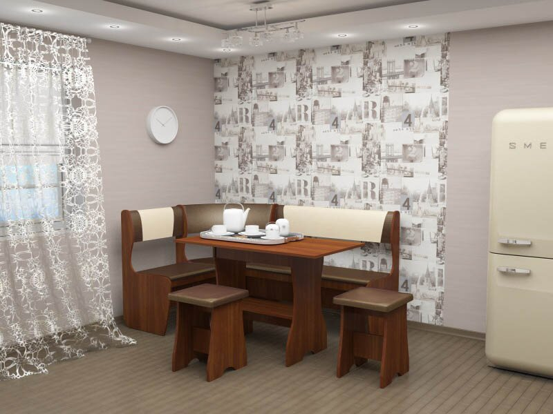 Кухонные уголки, Кухонный уголок Тип 1