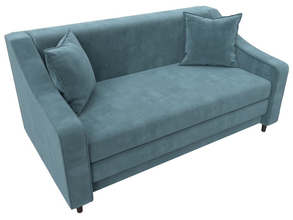 Диваны кровати прямые, Диван прямой Лига-071, велюр SEVEN