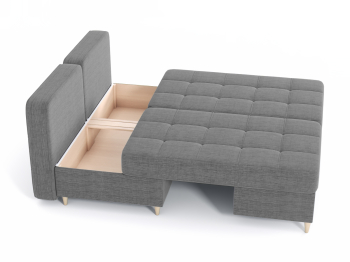 Диван-кровать угловой Оливер 2 еврокнижка-трансформер, рогожка