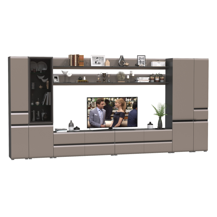 Стенки для гостиной, Сидней мебель для гостиной корпусная комплектация № 120