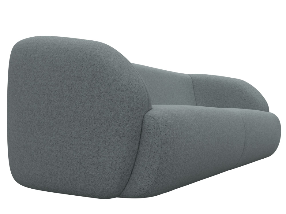 Дизайнерские диваны для гостиной, Диван прямой Лига-041, рогожка Амур