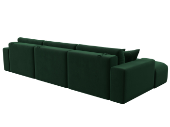 Диван угловой Лига-036 Классик Лонг левый угол, велюр