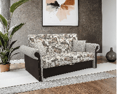 Диваны кровати со спальным местом, Диван прямой аккордеон Лотос 140 см