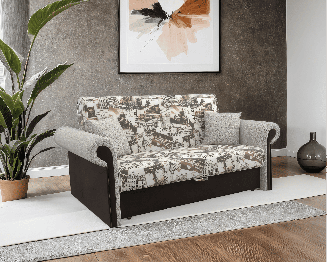 Диван прямой аккордеон Лотос 140 см