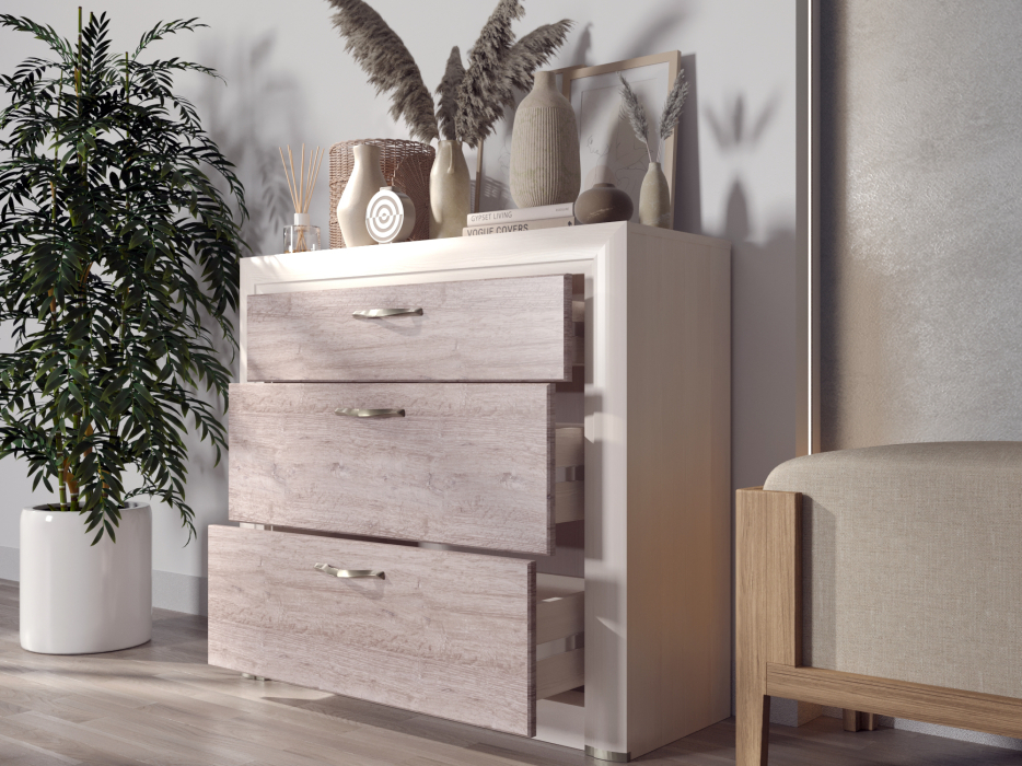 Комоды, Комод 3S, OLIVIA