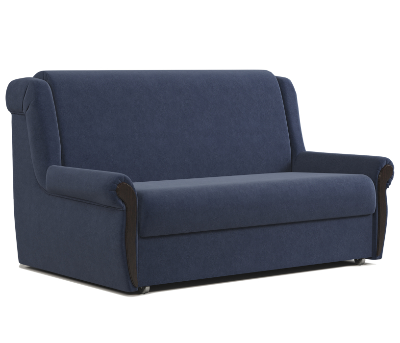 Диваны с ящиком для белья, Диван-кровать Аккорд М 100, велюр