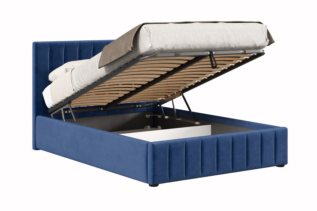 Мягкая кровать, Кровать Верона 1400 с подъёмным механизмом