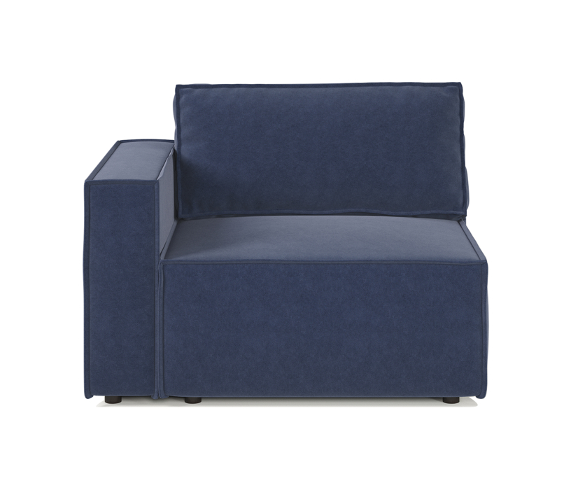 Диваны угловые в гостиную, Диван модульный Шарм 25 327х170х70 см, левый, велюр