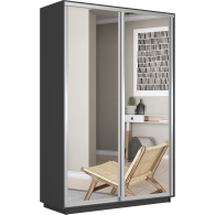 Шкафы-купе, Шкаф-купе Экспресс Экспенс дуо 2200 x 1600 x 600