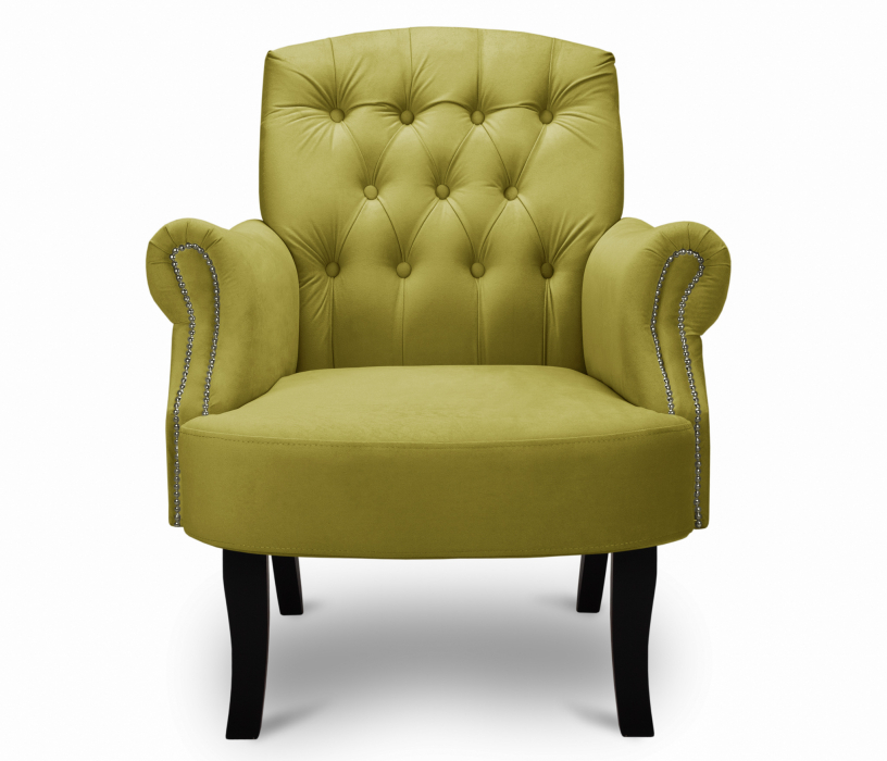 Кресло для отдыха, Кресло дизайнерское Бостон, микровелюр