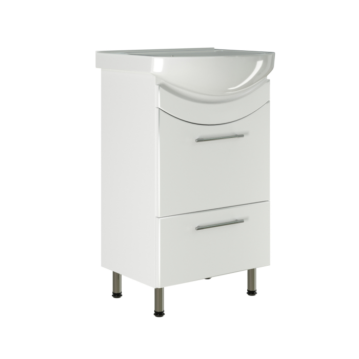 Тумбы без раковины, Тумба д/ванной РАДУГА-52 под умывальник Альфана-52