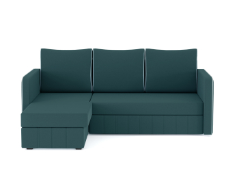 Диван-кровать угловой Cлим дельфин, велюр