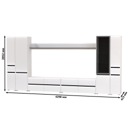 Мебель для гостиной корпусная Сидней комплектация № 114