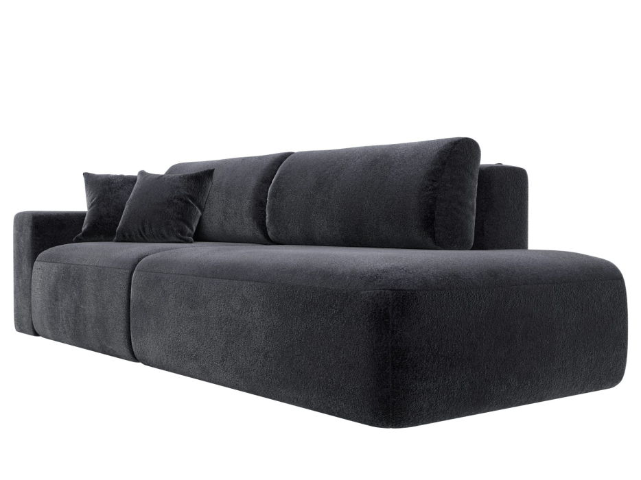 Диваны еврокнижки, Диван прямой Лига-036 НПБ Модерн подлокотник слева, велюр TOWER