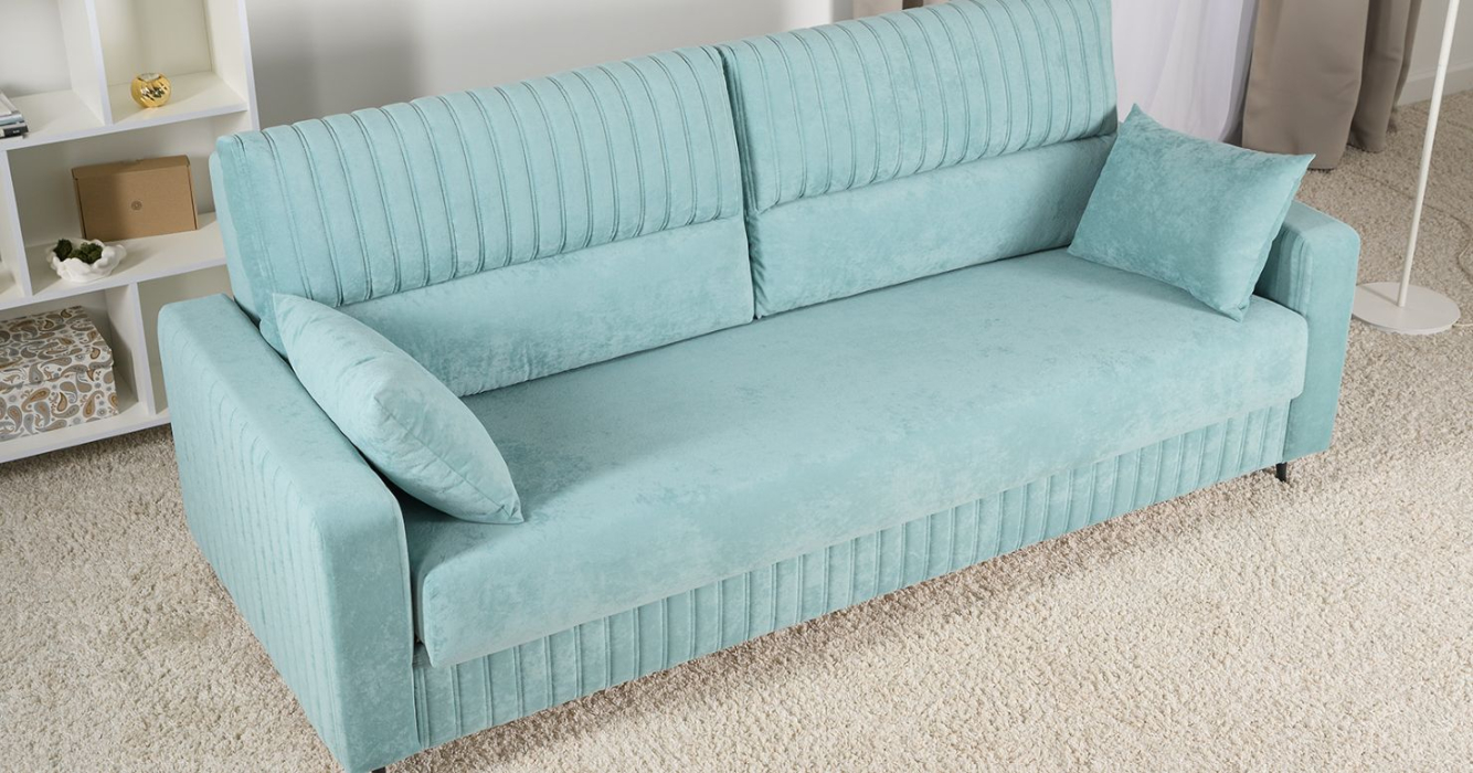 Диваны с ящиком для белья, Диван прямой Изабель