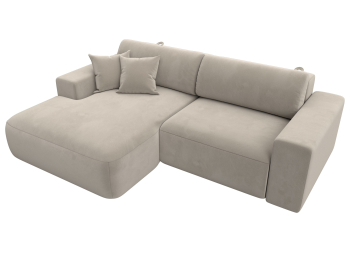 Диван угловой Лига-036 Классик левый угол, микровельвет