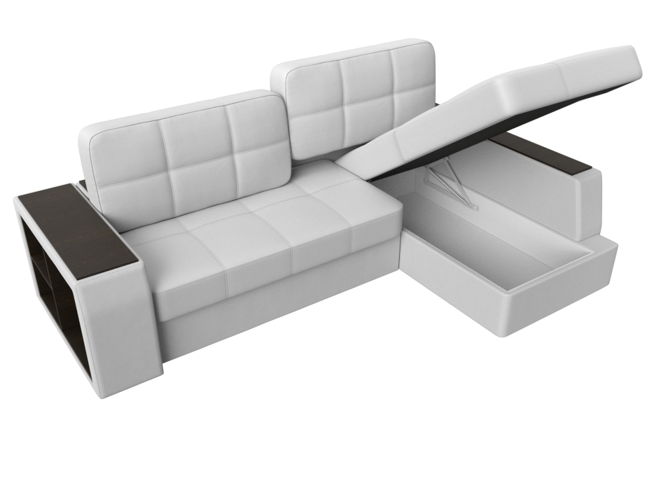 Диваны угловые в гостиную, Угловой диван Брюссель правый угол, экокожа