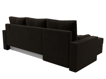 Диван угловой Верона Лайт левый угол, микровельвет