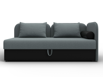 Тахта Лига-094 НПБ, рогожка Амур / экокожа