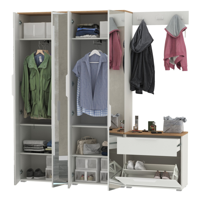 Прихожие, Мебель для маленькой прихожей Октава № 26