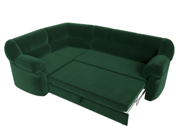 Диван угловой Карнелла левый угол, велюр